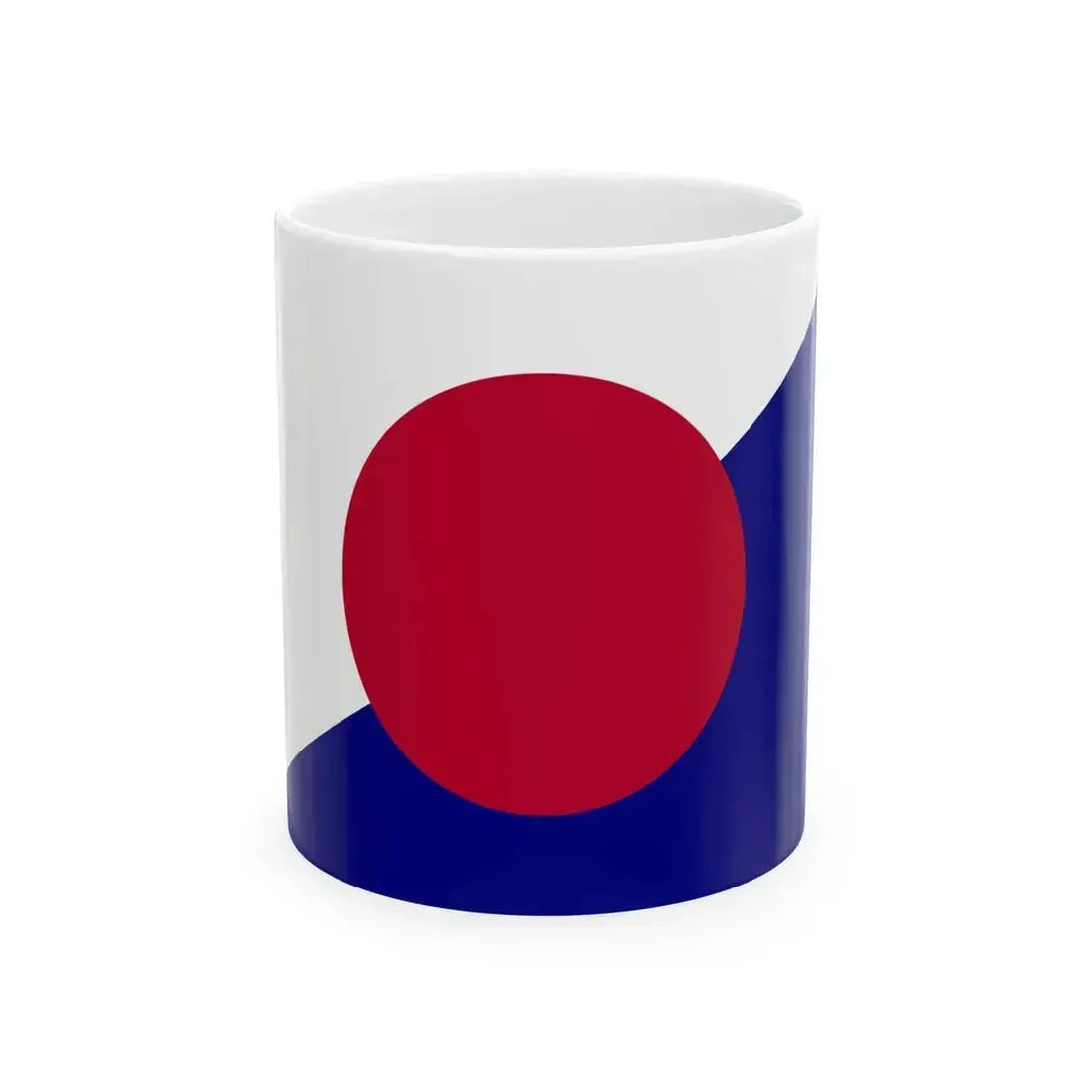 Flag of Japan Customs (Japan) White Coffee Mug 11oz - Go Mug Yourself