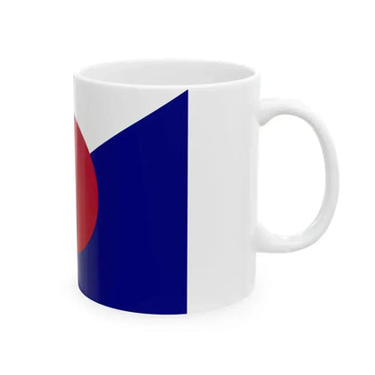 Flag of Japan Customs (Japan) White Coffee Mug - Go Mug Yourself