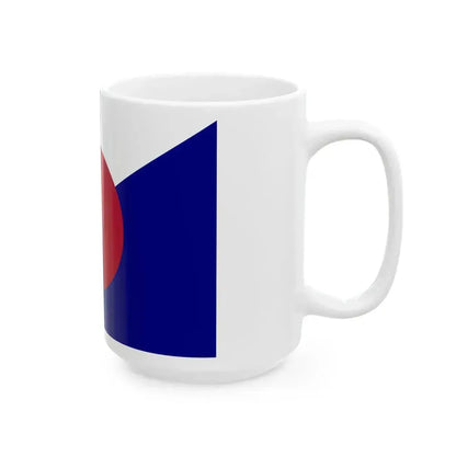 Flag of Japan Customs (Japan) White Coffee Mug - Go Mug Yourself