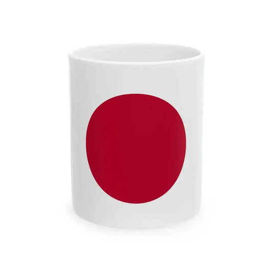 Flag of Japan (Japan) White Coffee Mug 11oz - Go Mug Yourself