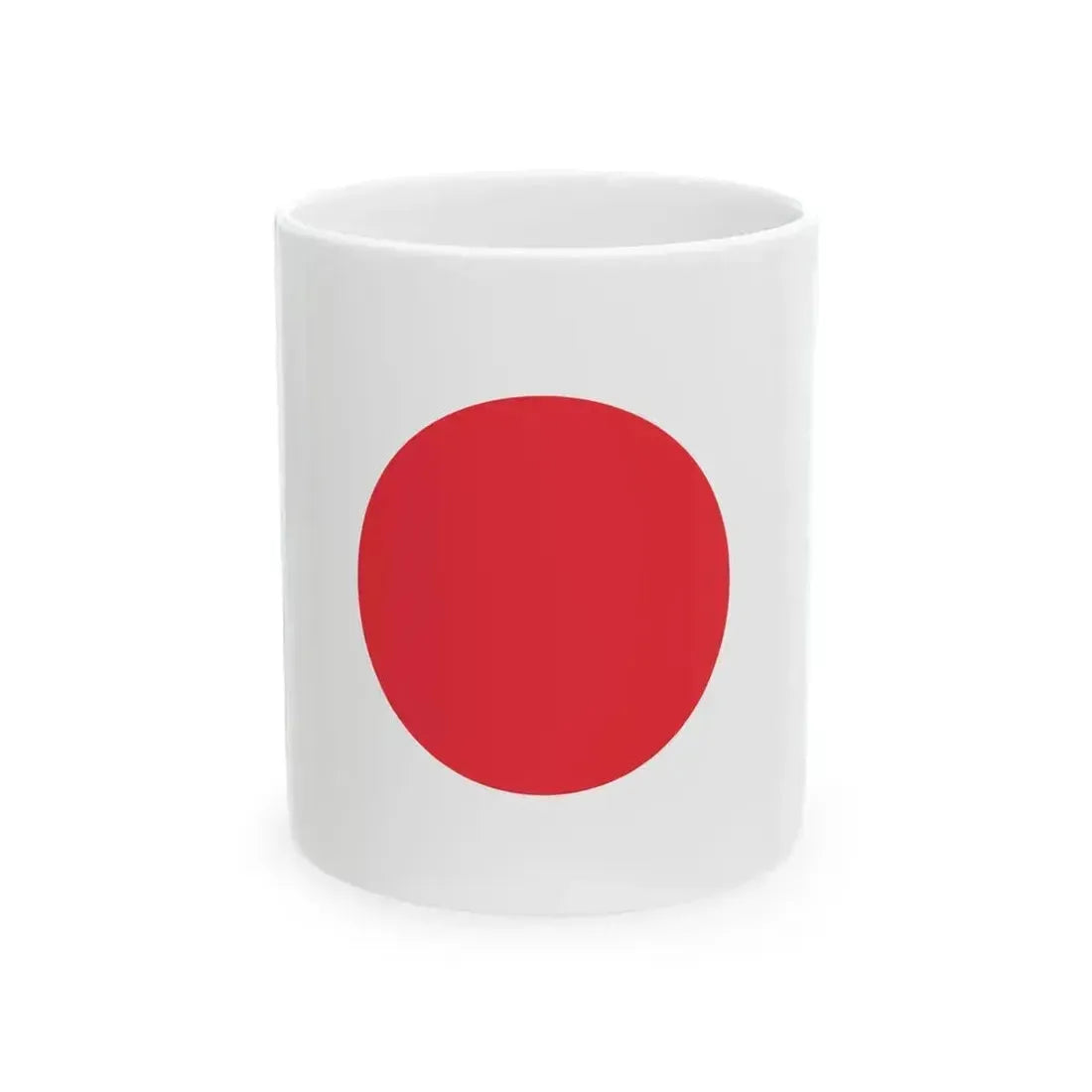 Flag of Japan Pantone (Japan) White Coffee Mug 11oz - Go Mug Yourself