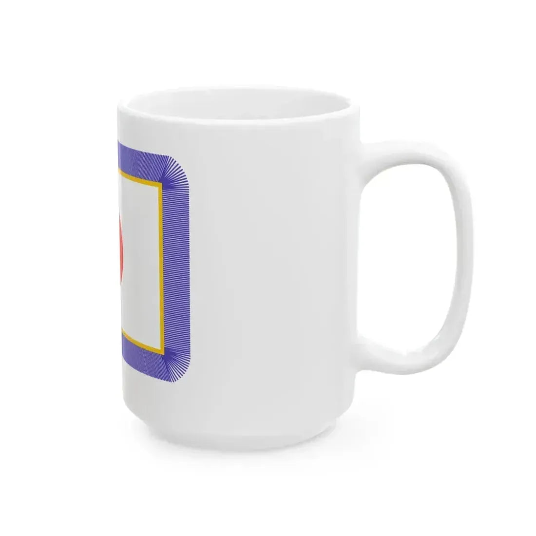 Flag of Japan parade (Japan) White Coffee Mug - Go Mug Yourself