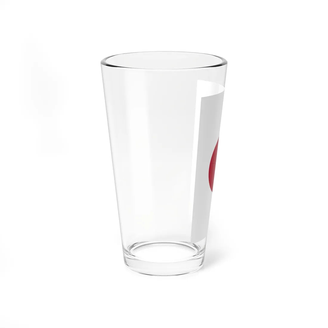 Flag of Japan vertical (Japan) Pint Glass 16oz - Go Mug Yourself