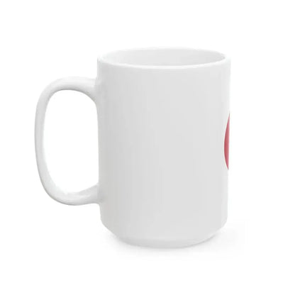 Flag of Japan vertical (Japan) White Coffee Mug - Go Mug Yourself
