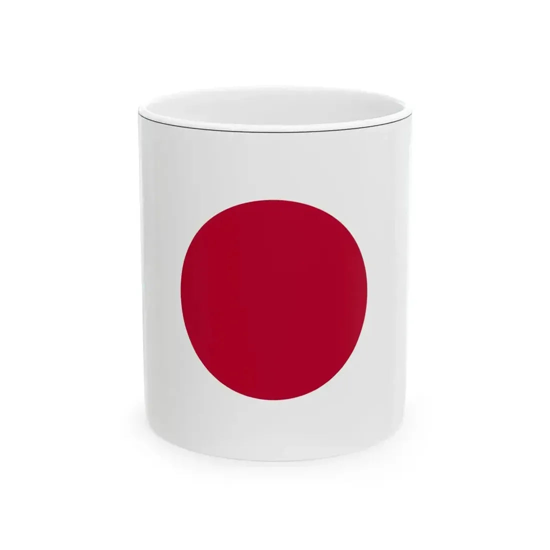 Flag of Japanbordered (Japan) White Coffee Mug 11oz - Go Mug Yourself