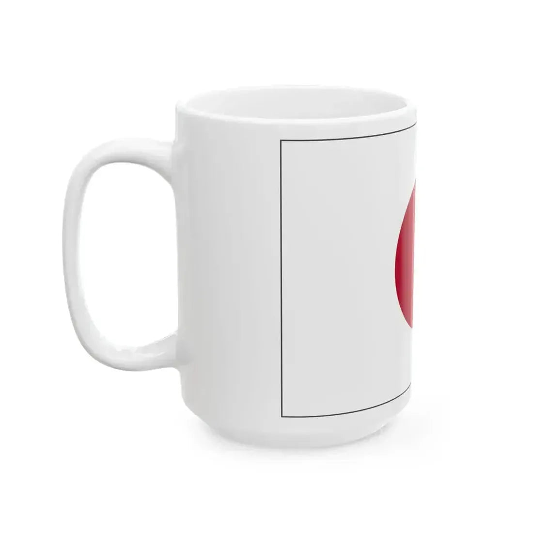 Flag of Japanbordered (Japan) White Coffee Mug - Go Mug Yourself