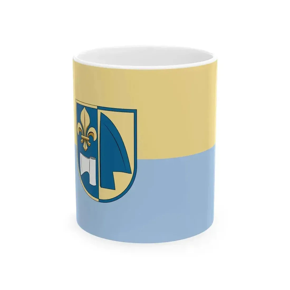 Flag of Jasd (Hungary) White Coffee Mug 11oz - Go Mug Yourself
