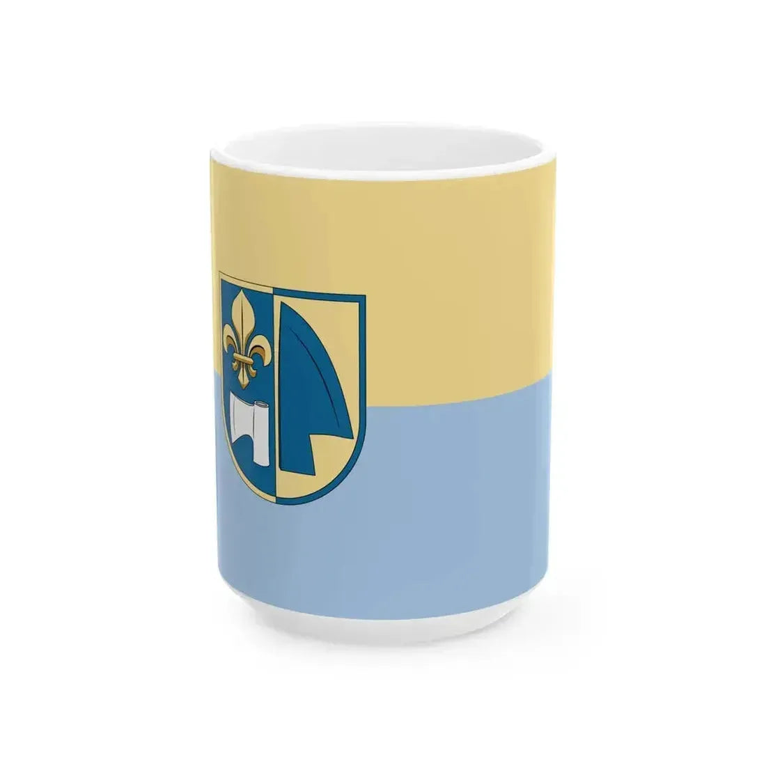Flag of Jasd (Hungary) White Coffee Mug 15oz - Go Mug Yourself