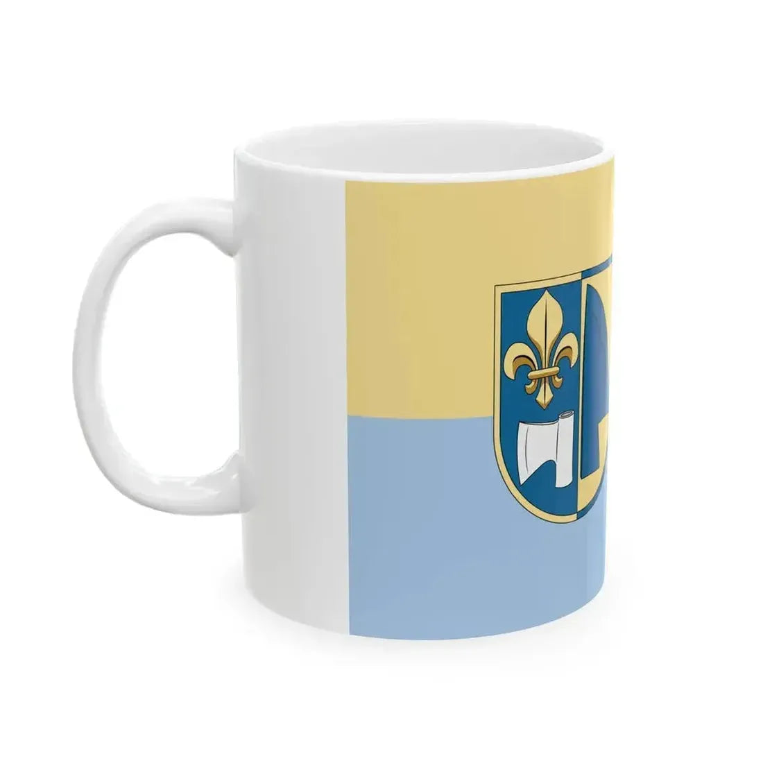 Flag of Jasd (Hungary) White Coffee Mug - Go Mug Yourself