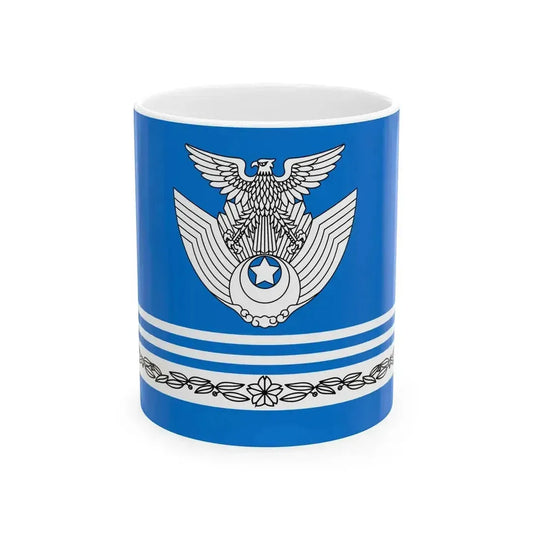Flag of JASDF Organization Corps A (Japan) White Coffee Mug 11oz - Go Mug Yourself