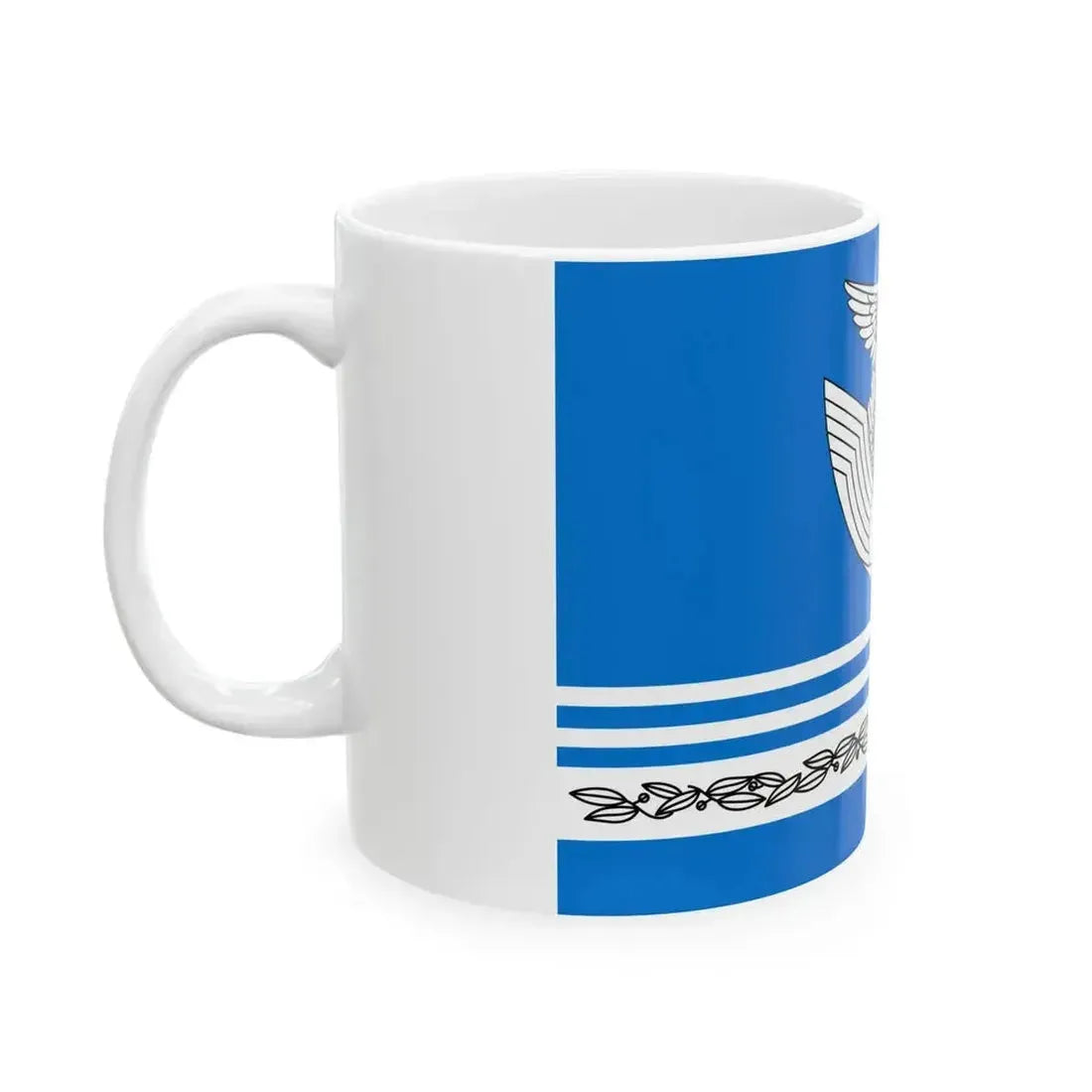 Flag of JASDF Organization Corps A (Japan) White Coffee Mug - Go Mug Yourself