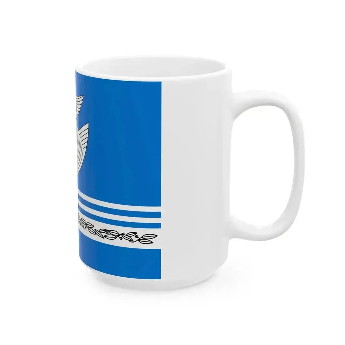 Flag of JASDF Organization Corps A (Japan) White Coffee Mug - Go Mug Yourself