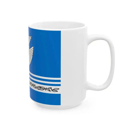 Flag of JASDF Organization Corps A (Japan) White Coffee Mug - Go Mug Yourself