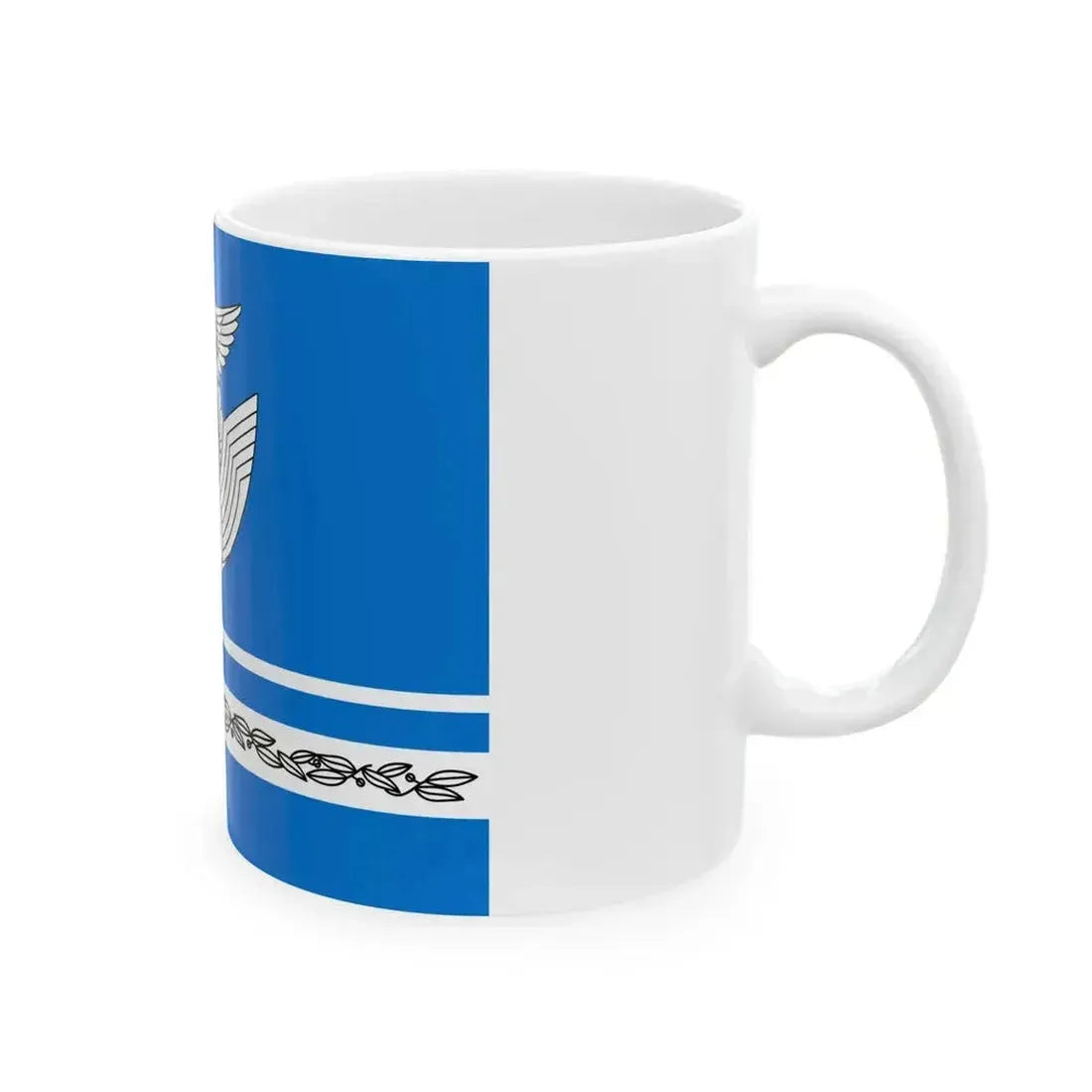 Flag of JASDF Organization Corps B (Japan) White Coffee Mug - Go Mug Yourself