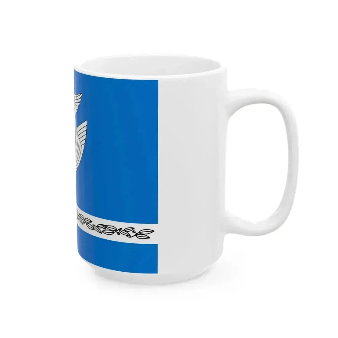 Flag of JASDF Organization Corps C (Japan) White Coffee Mug - Go Mug Yourself