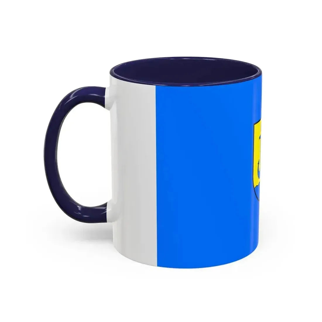 Flag of Jastarnia Poland - Accent Coffee Mug - Go Mug Yourself