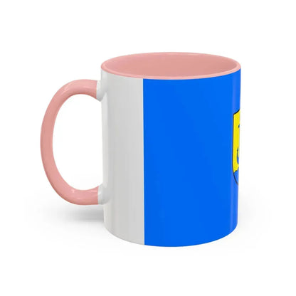 Flag of Jastarnia Poland - Accent Coffee Mug - Go Mug Yourself