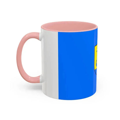 Flag of Jastarnia Poland - Accent Coffee Mug - Go Mug Yourself