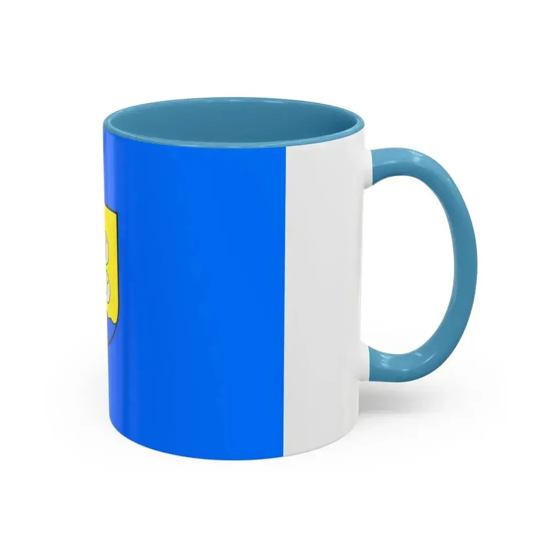 Flag of Jastarnia Poland - Accent Coffee Mug - Go Mug Yourself