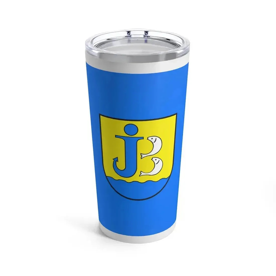 Flag of Jastarnia Poland - Tumbler 20oz 20oz - Go Mug Yourself