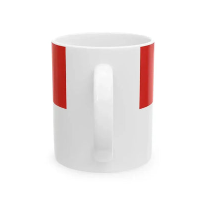 Flag of Jaszkarajeno (Hungary) White Coffee Mug - Go Mug Yourself
