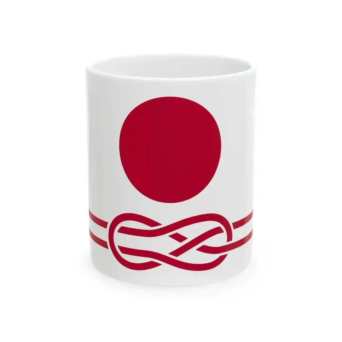 Flag of JAVA (Japan) White Coffee Mug 11oz - Go Mug Yourself