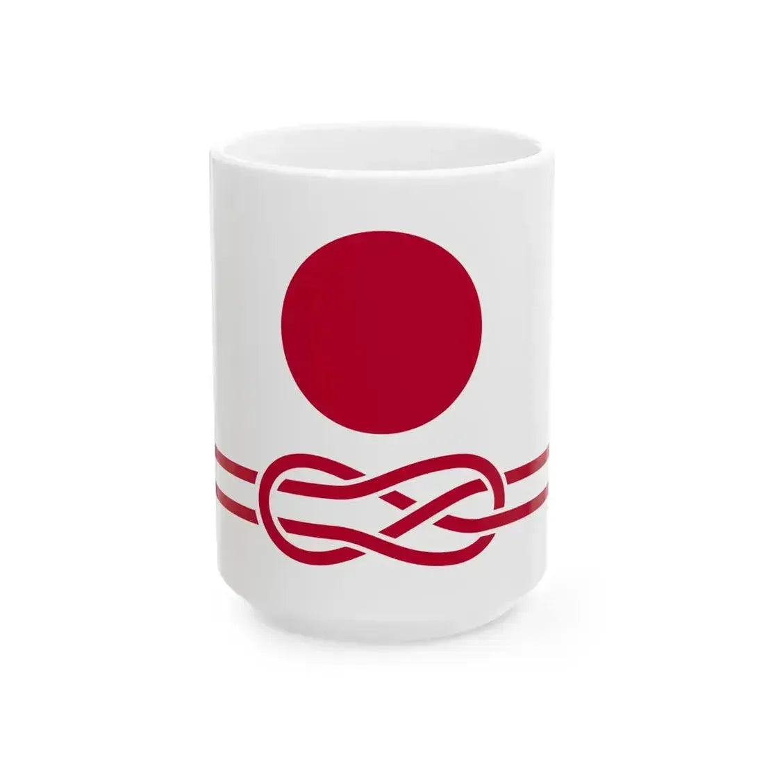 Flag of JAVA (Japan) White Coffee Mug 15oz - Go Mug Yourself