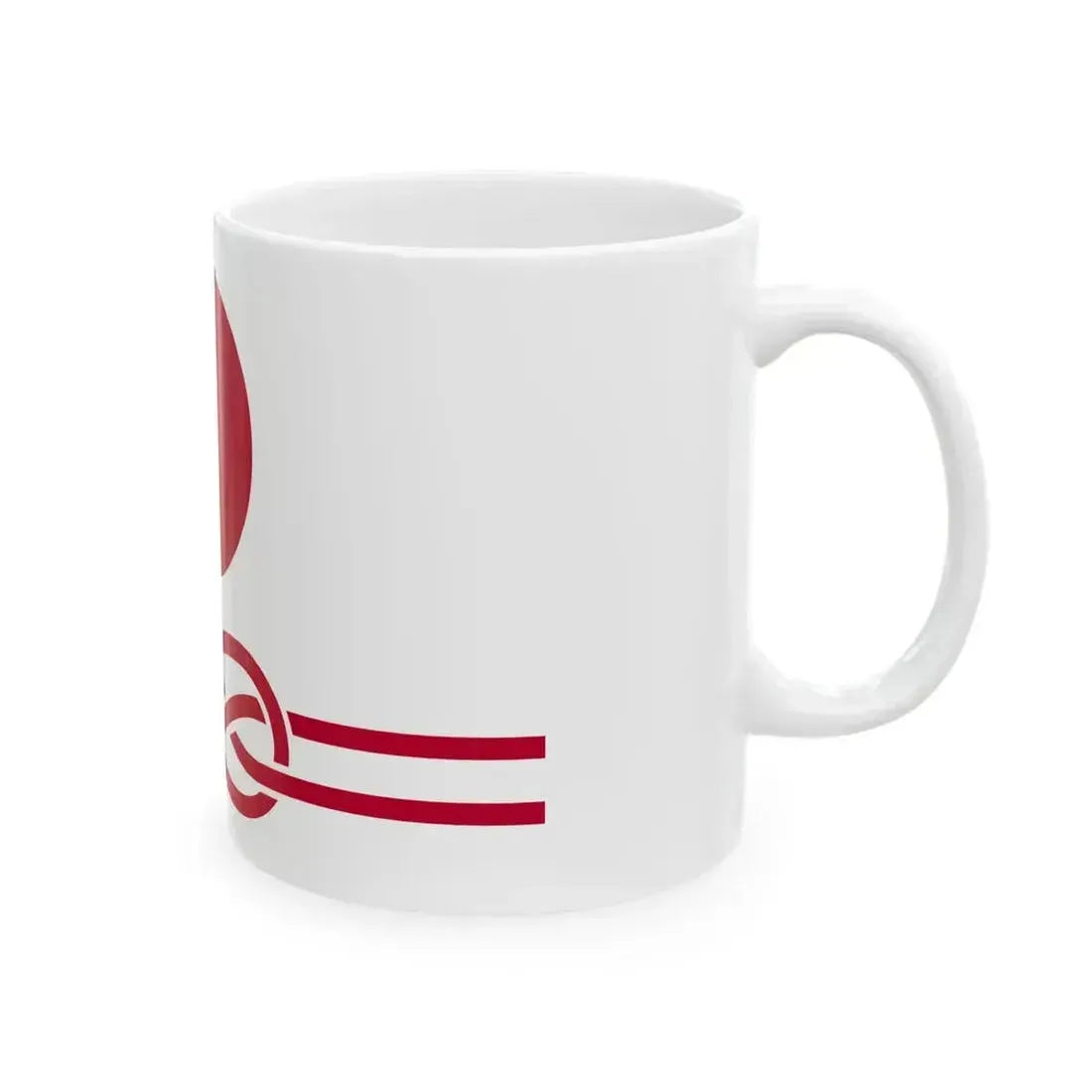 Flag of JAVA (Japan) White Coffee Mug - Go Mug Yourself