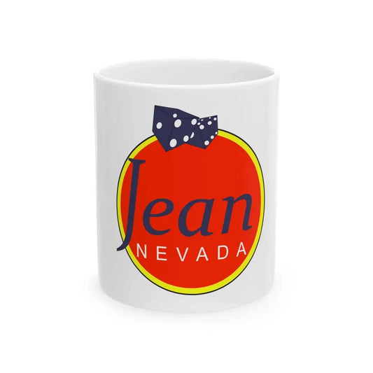 Flag of Jean Nevada (United States) White Coffee Mug 11oz - Go Mug Yourself