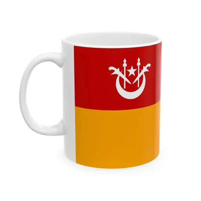 Flag of Jeli Kelantan (Malaysia) White Coffee Mug - Go Mug Yourself
