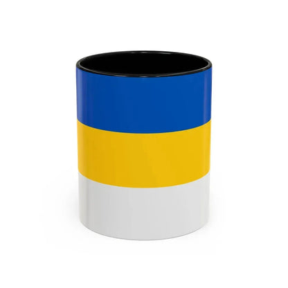 Flag of Jena Germany - Accent Coffee Mug 11oz Black - Go Mug Yourself