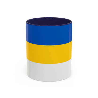 Flag of Jena Germany - Accent Coffee Mug 11oz Navy - Go Mug Yourself