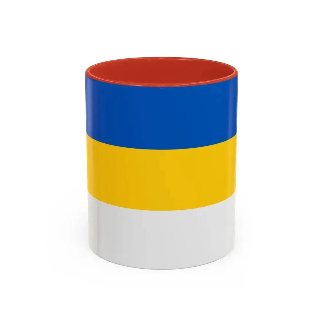 Flag of Jena Germany - Accent Coffee Mug 11oz Red - Go Mug Yourself