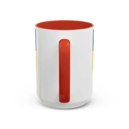 Flag of Jena Germany - Accent Coffee Mug - Go Mug Yourself