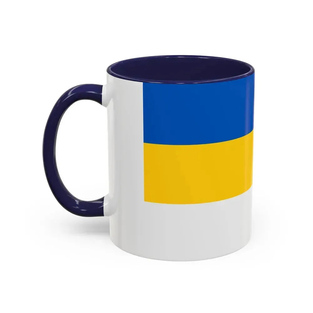 Flag of Jena Germany - Accent Coffee Mug - Go Mug Yourself