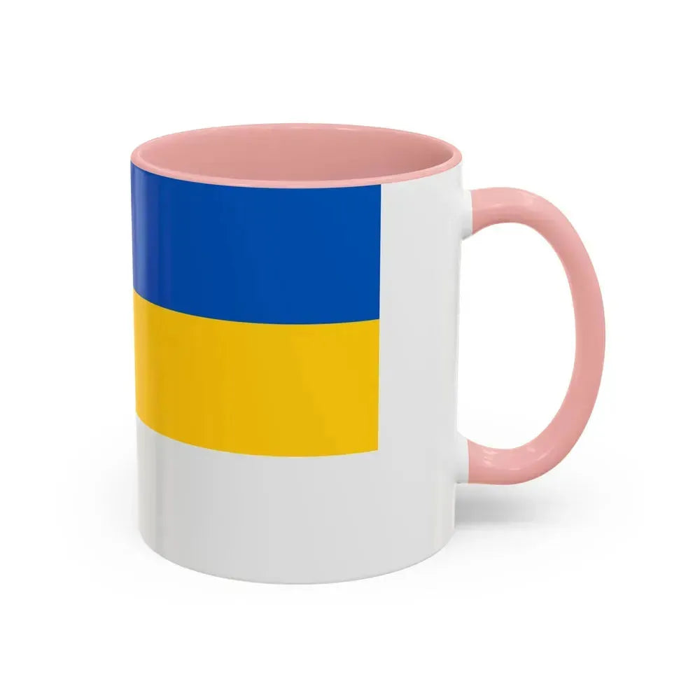 Flag of Jena Germany - Accent Coffee Mug - Go Mug Yourself
