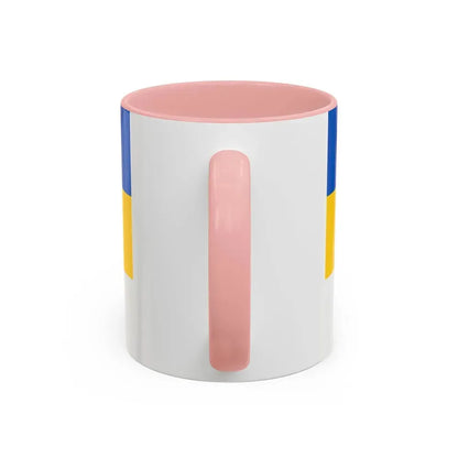 Flag of Jena Germany - Accent Coffee Mug - Go Mug Yourself