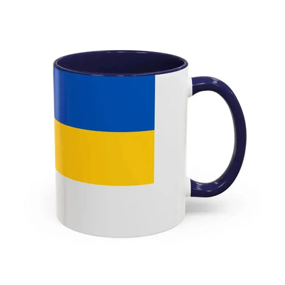Flag of Jena Germany - Accent Coffee Mug - Go Mug Yourself