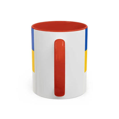 Flag of Jena Germany - Accent Coffee Mug - Go Mug Yourself