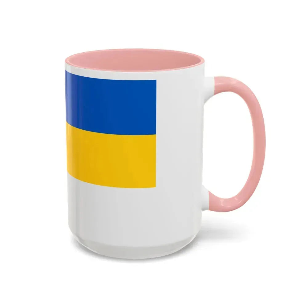 Flag of Jena Germany - Accent Coffee Mug - Go Mug Yourself