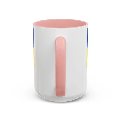 Flag of Jena Germany - Accent Coffee Mug - Go Mug Yourself