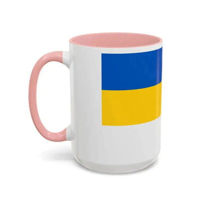 Flag of Jena Germany - Accent Coffee Mug - Go Mug Yourself