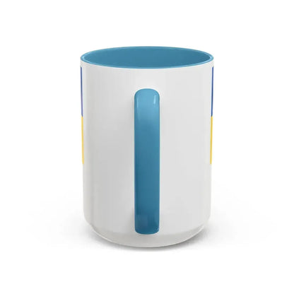 Flag of Jena Germany - Accent Coffee Mug - Go Mug Yourself