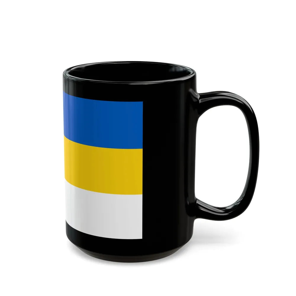 Flag of Jena Germany - Black Coffee Mug-Go Mug Yourself