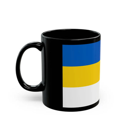 Flag of Jena Germany - Black Coffee Mug-Go Mug Yourself