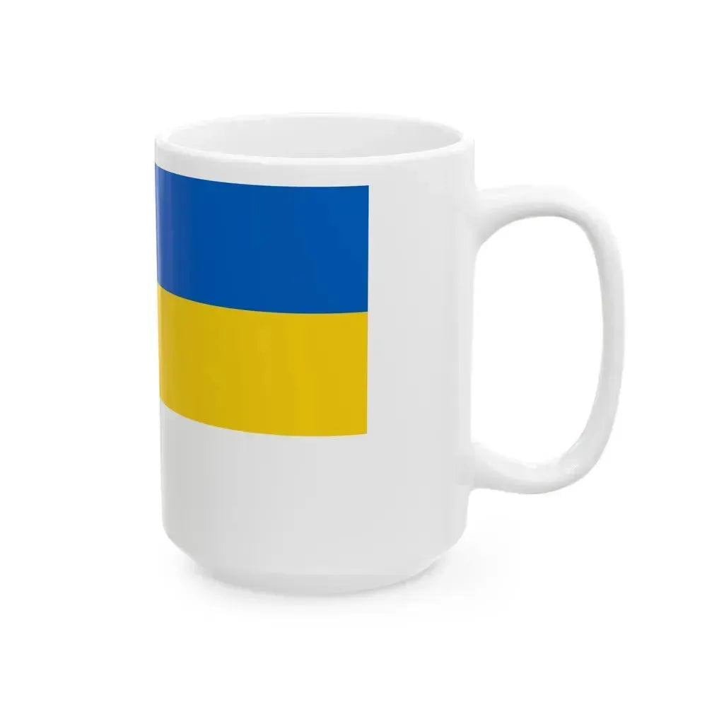 Flag of Jena Germany - White Coffee Mug - Go Mug Yourself