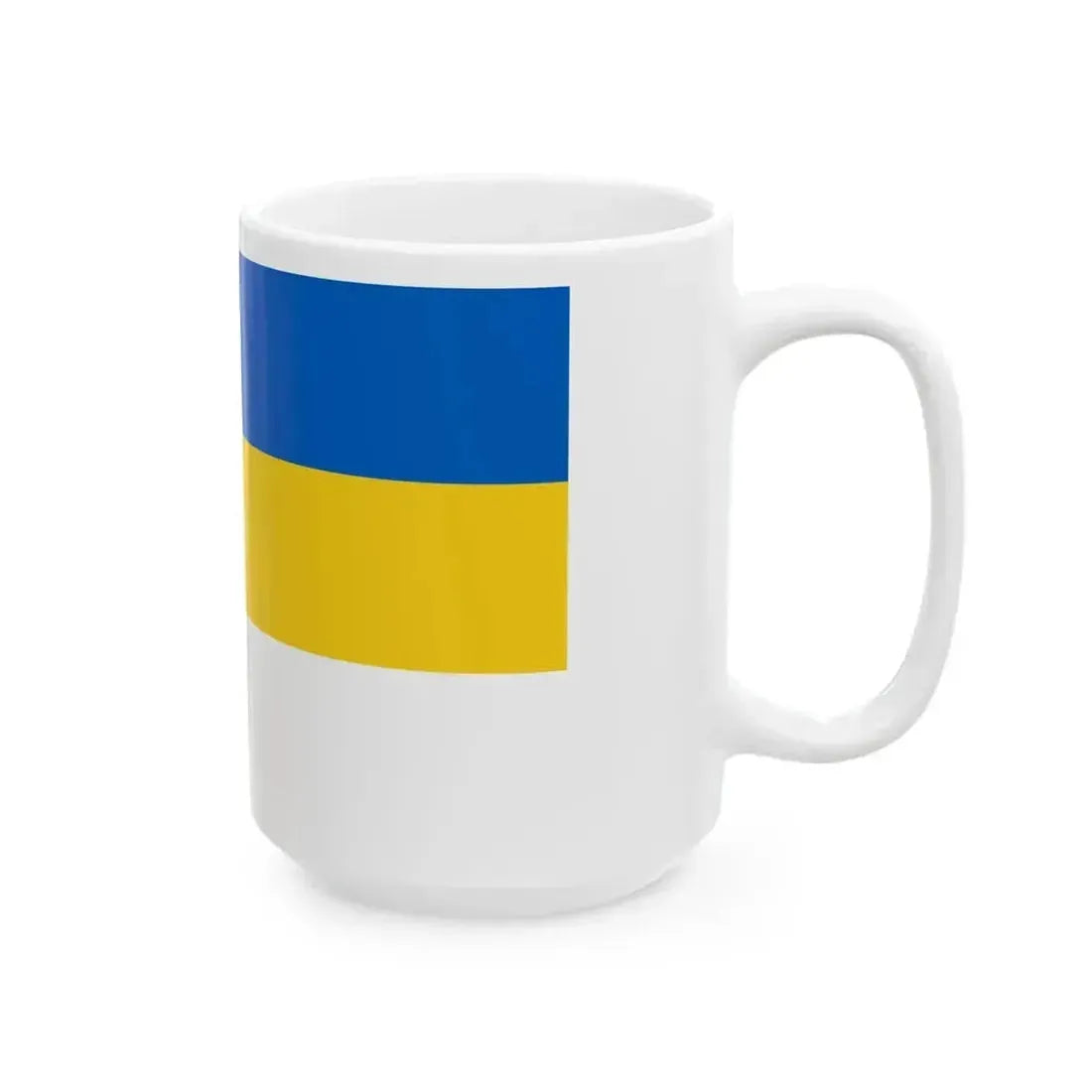 Flag of Jena (Germany) White Coffee Mug - Go Mug Yourself