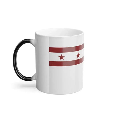 Flag of Jenks - Color Changing Coffee Mug - Go Mug Yourself