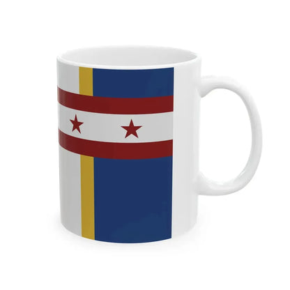 Flag of Jenks Oklahoma (United States) White Coffee Mug - Go Mug Yourself
