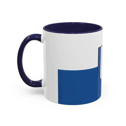 Flag of Jerichower Land Germany - Accent Coffee Mug - Go Mug Yourself